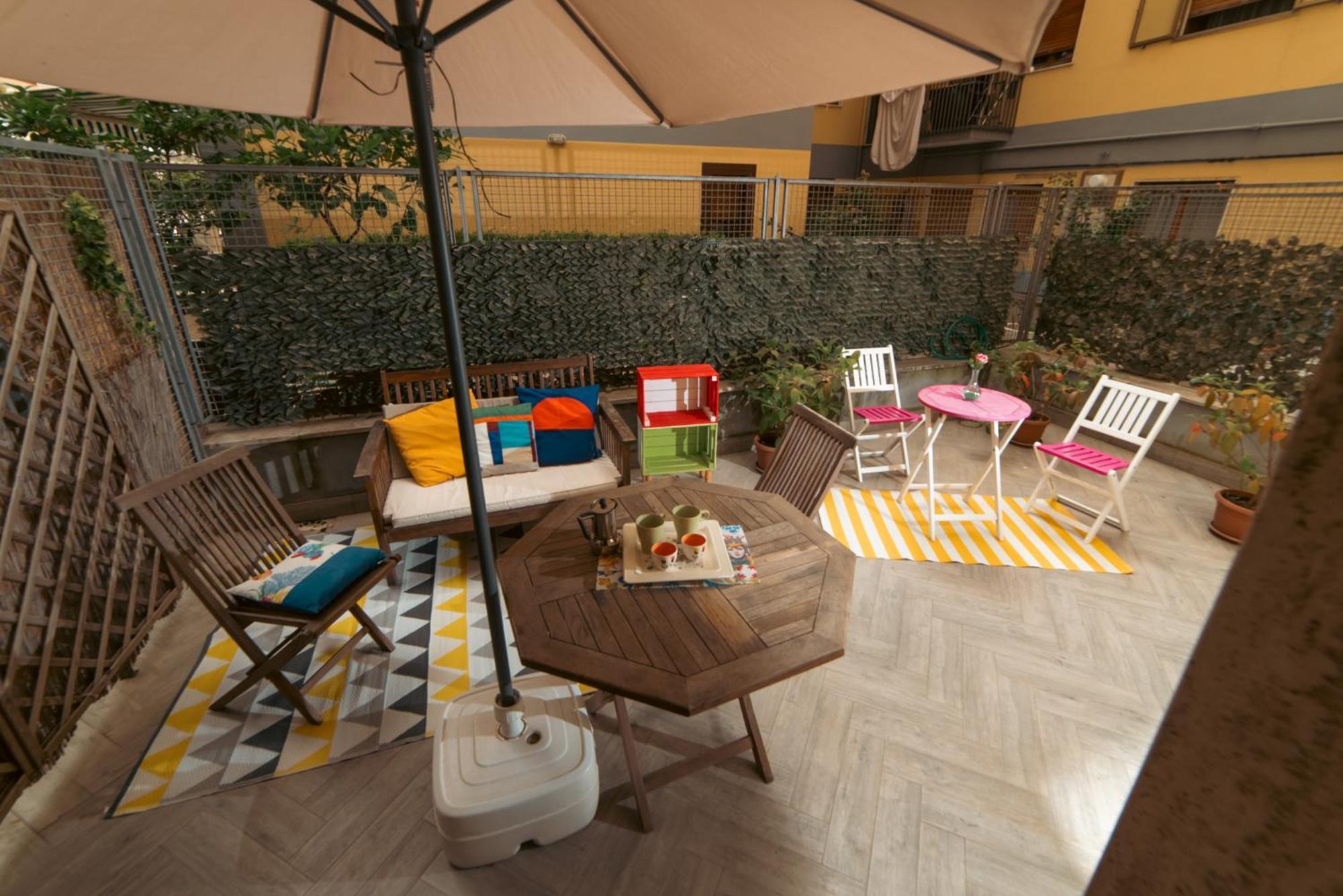 Portarotese Apartment With Terrace Salerno Luaran gambar