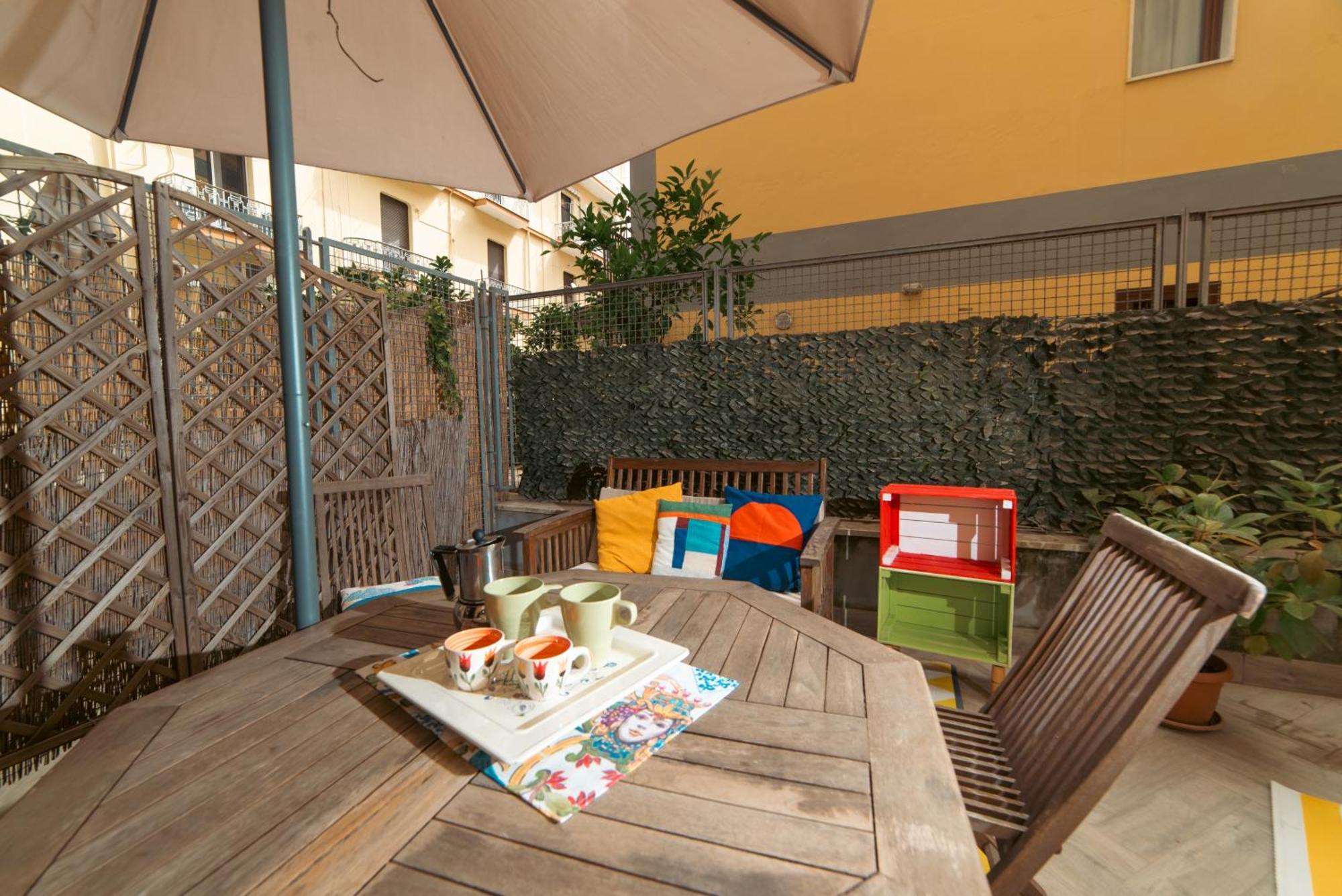 Portarotese Apartment With Terrace Salerno Luaran gambar