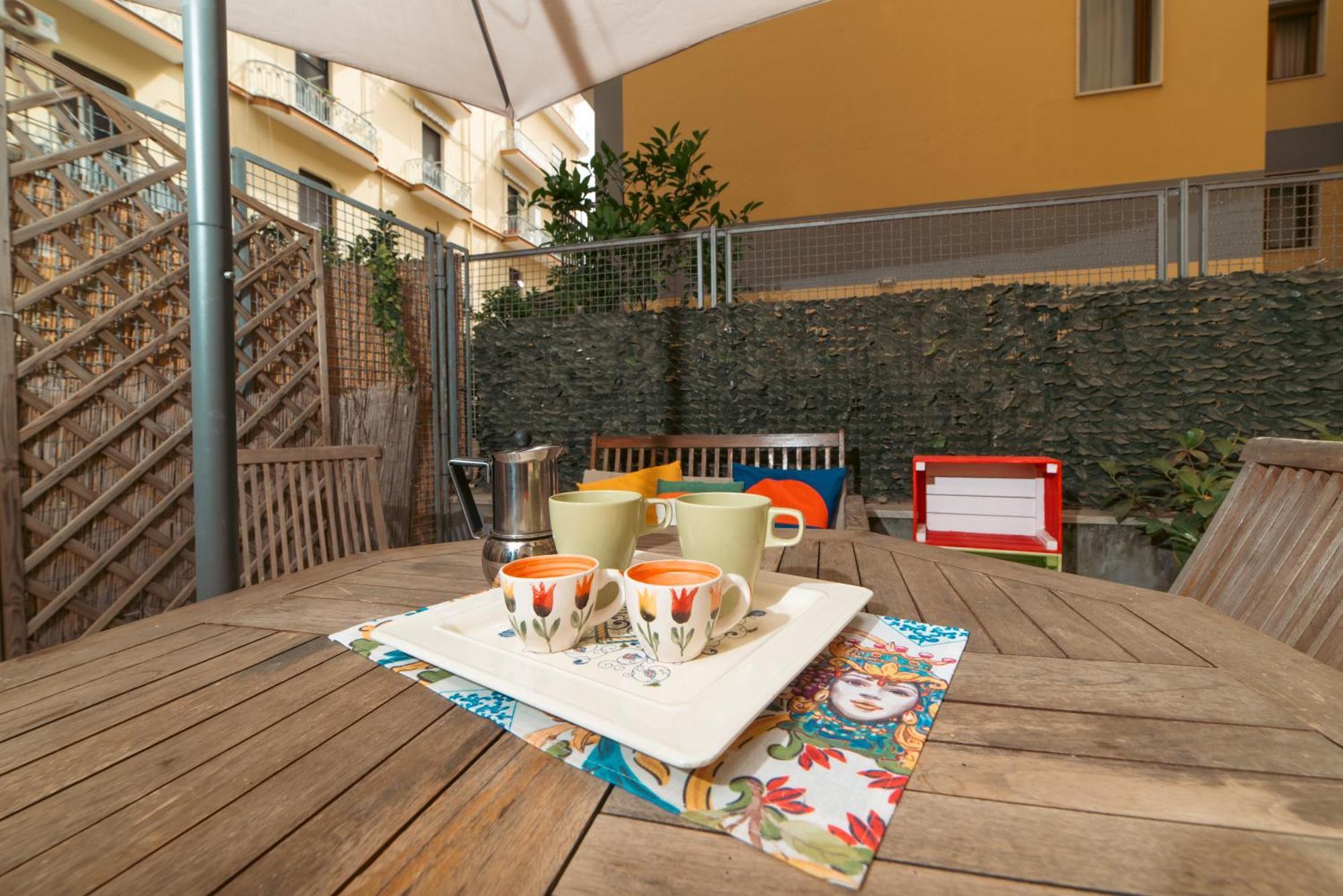 Portarotese Apartment With Terrace Salerno Luaran gambar
