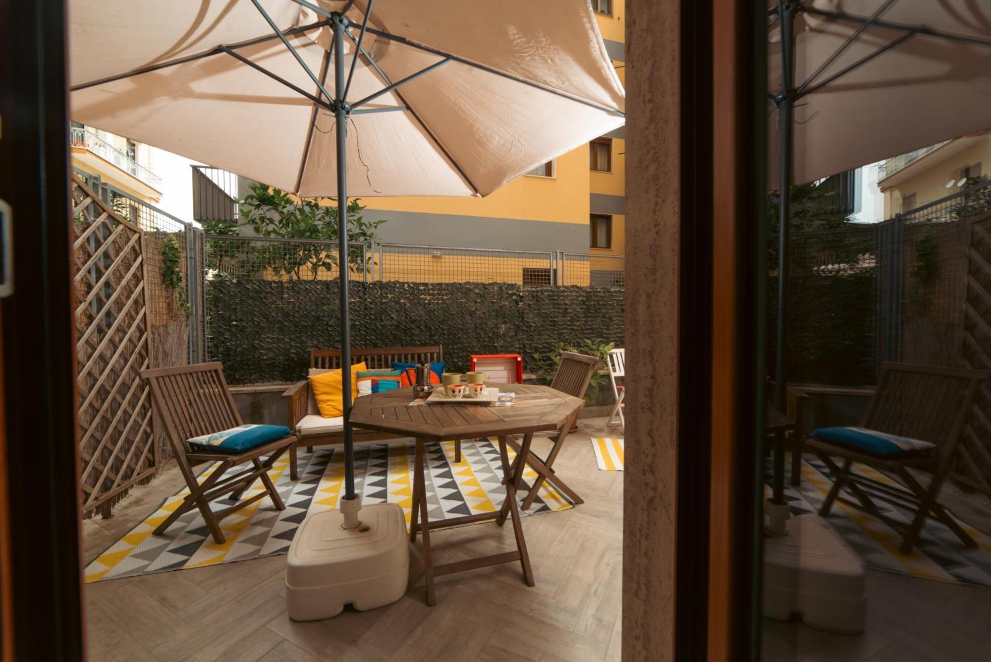 Portarotese Apartment With Terrace Salerno Luaran gambar