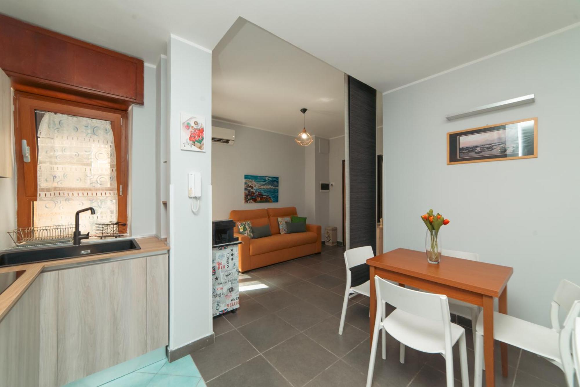 Portarotese Apartment With Terrace Salerno Luaran gambar