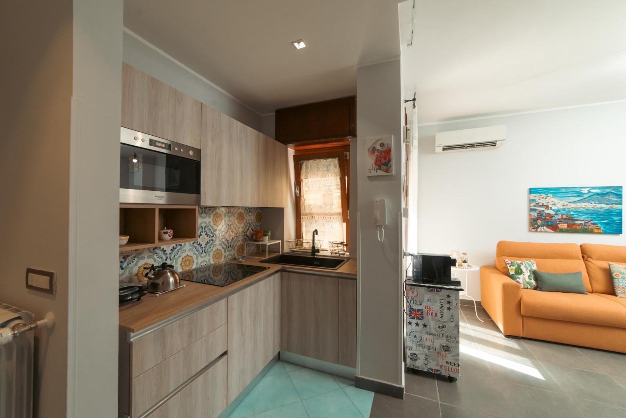 Portarotese Apartment With Terrace Salerno Luaran gambar