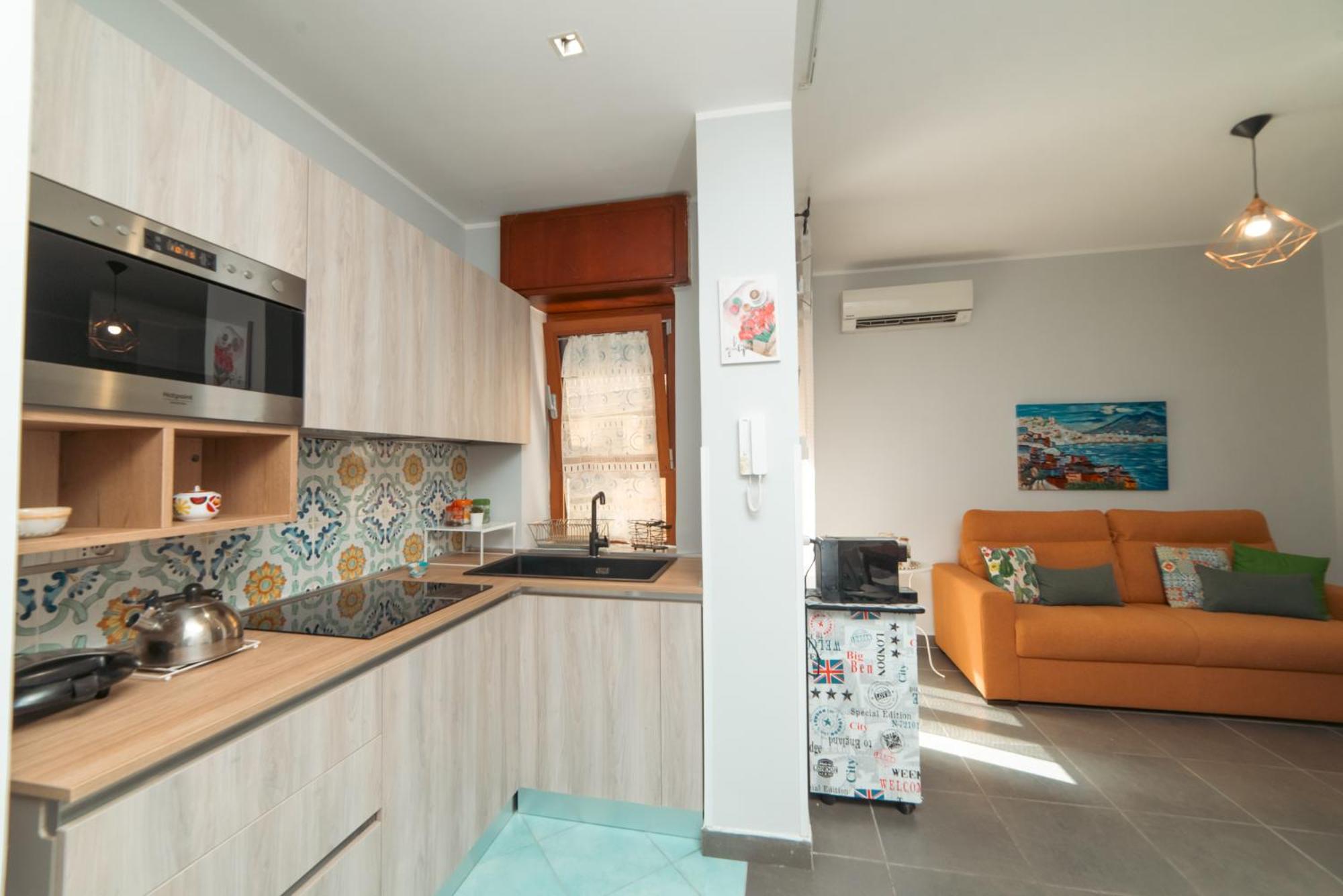 Portarotese Apartment With Terrace Salerno Luaran gambar